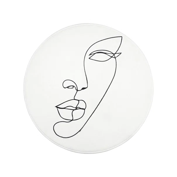 Πατάκι Μπάνιου (Φ80) Estia Face Line 02-18092