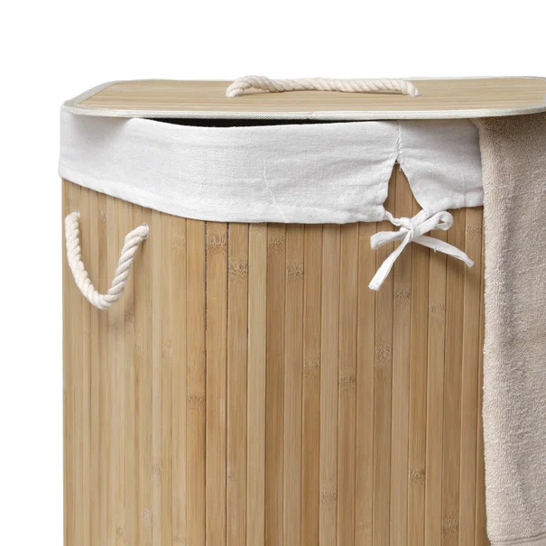 Καλάθι Απλύτων (40x30x60) T-D 8709195 Bamboo/Linen