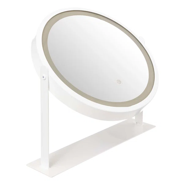 Επιτραπέζιος Καθρέφτης Με Led (34x8x35) F-V White 200121