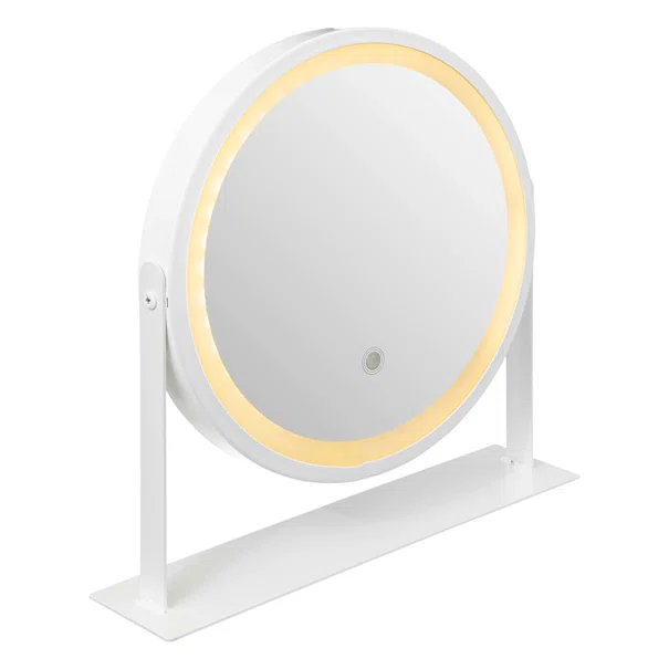 Επιτραπέζιος Καθρέφτης Με Led (34x8x35) F-V White 200121