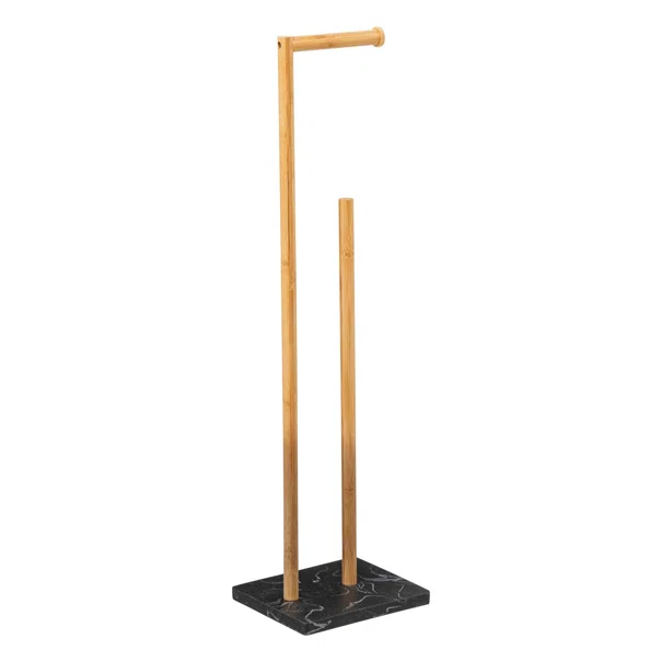 Σταντ Για Χαρτί Υγείας (22x18x78) F-V Black Lea 200113B