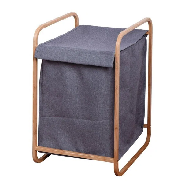 Καλάθι Απλύτων (43x38x66) Maxhome Bamboo