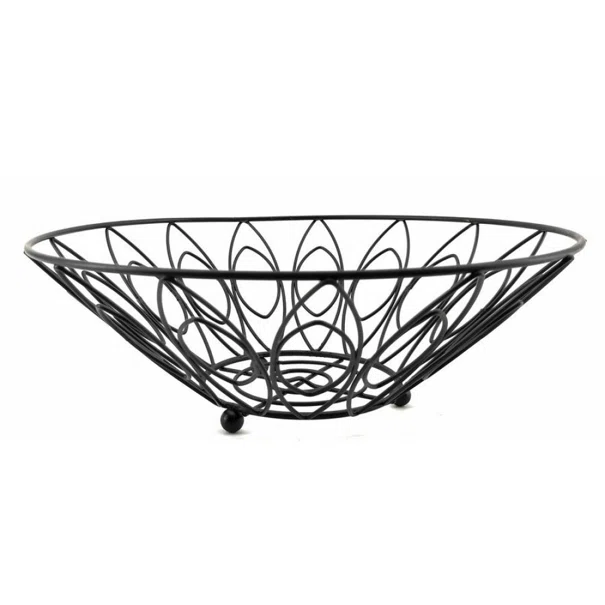 Φρουτιέρα (Φ30x10) Maxhome XX12032P/BLK