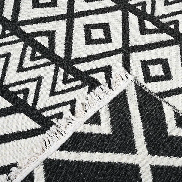 Χαλί All Season 2 Όψεων (160x230) Polcarpet Aria Artkilim 23500 Black