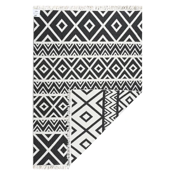 Χαλί All Season 2 Όψεων (160x230) Polcarpet Aria Artkilim 23500 Black
