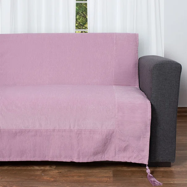 Ριχτάρι Καναπέ Τριθέσιου (180x320) Silk Fashion 281 Lila
