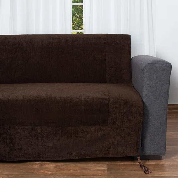 Ριχτάρι Πολυθρόνας (180x180) Silk Fashion 1307 Brown