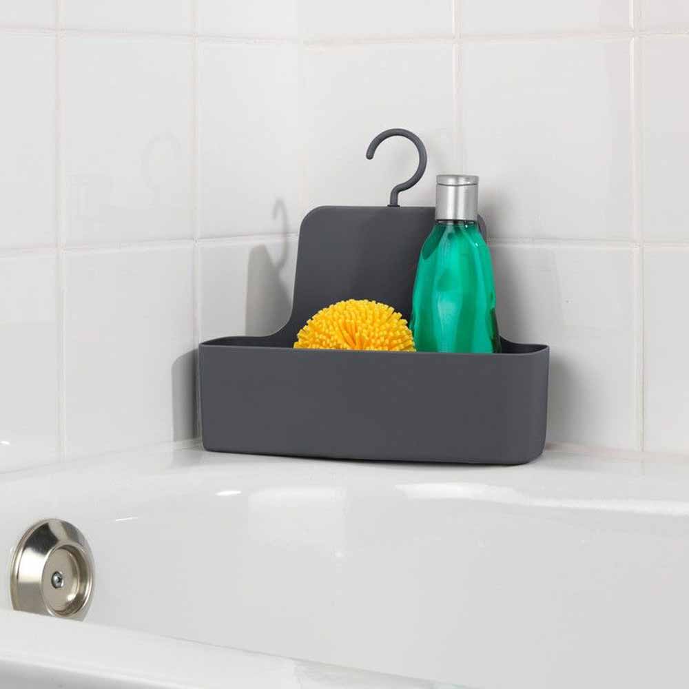 Κρεμαστό Καλάθι Αποθήκευσης (26X9X24) Wenko Barcelona Anthracite 23982100 Οργάνωση & Αποθήκευση Μπάνιου Καλάθια - Κουτιά Οργάνωσης Spitishop
