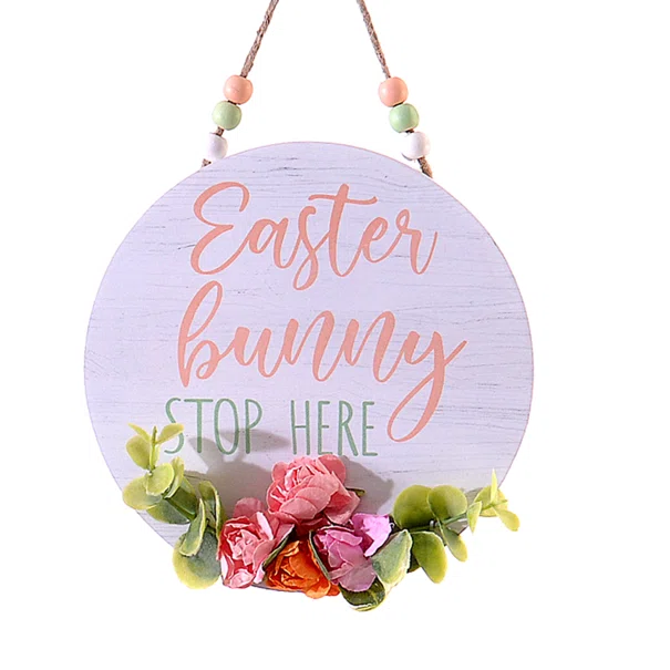 Πασχαλινό Διακοσμητικό Τοίχου 15εκ. Vetur Easter Bunny 9726437