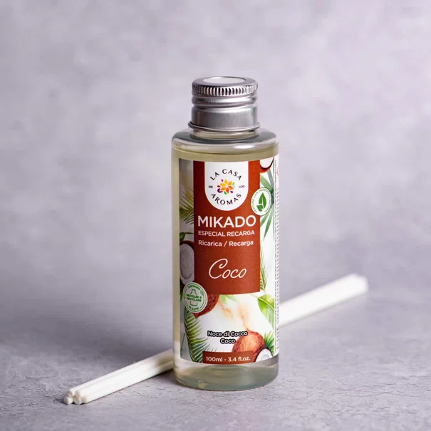 Αρωματικό Χώρου 100ml Με Στικς La Casa De Los Aromas 039899 Καρύδα