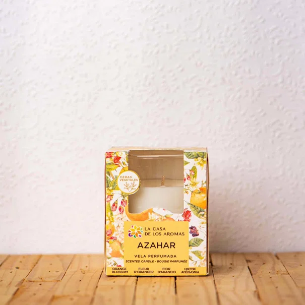 Κερί Αρωματικό 140gr La Casa De Los Aromas 047801 Ανθός Πορτοκαλιού