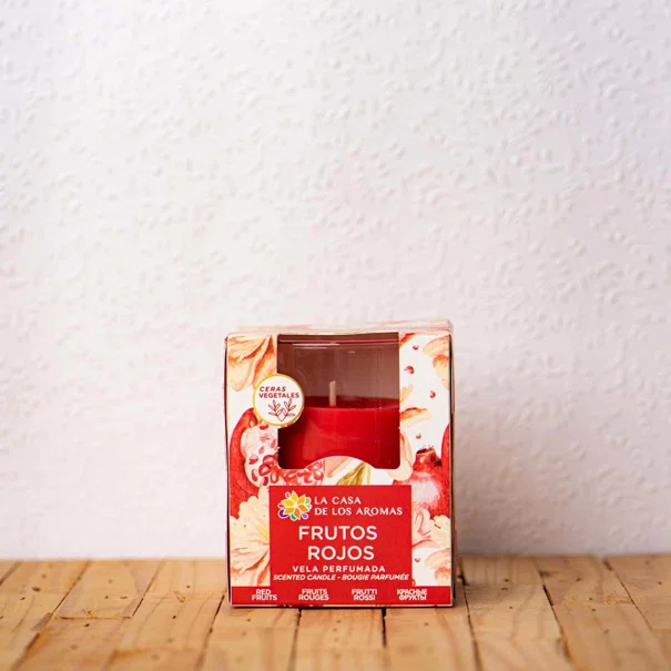 Κερί Αρωματικό 140gr La Casa De Los Aromas 047825 Κόκκινα Φρούτα