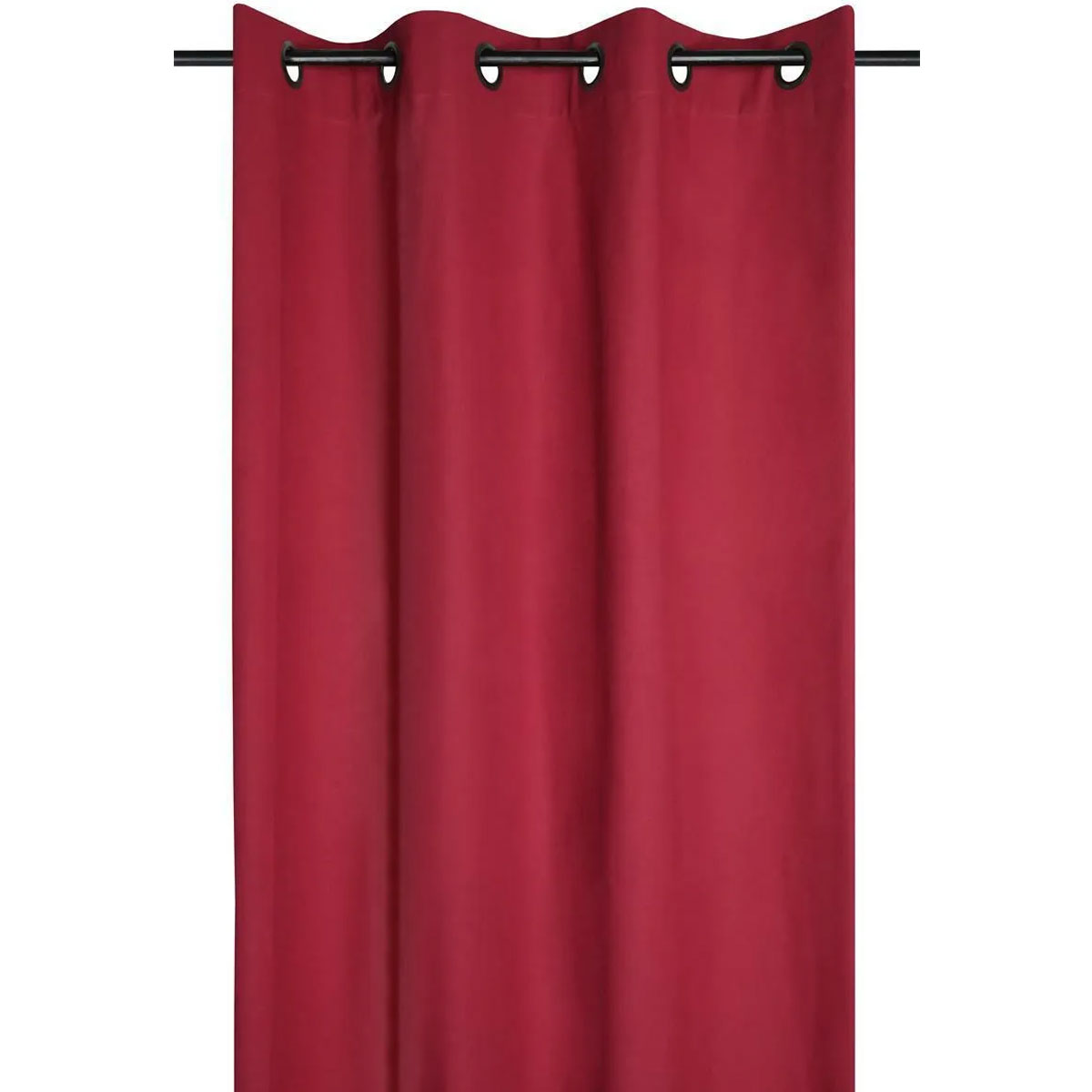 Κουρτίνα (135x240) Με Τρουκς S-F Duo Rouge R61490004