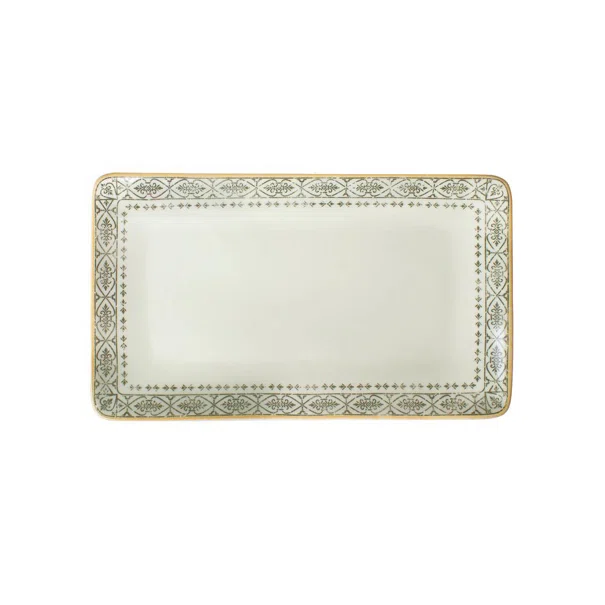 Πιατέλα Σερβιρίσματος Ορθογώνια (27x16) Oriana Ferelli Vintage Beige 22268-64