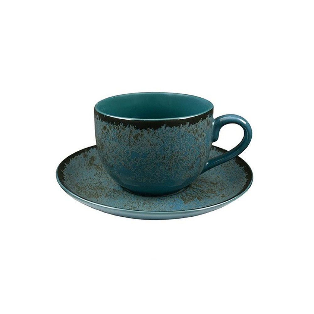 Φλυτζάνια Espresso 90ml (Σετ 6τμχ) Oriana Ferelli Teal 18274-99