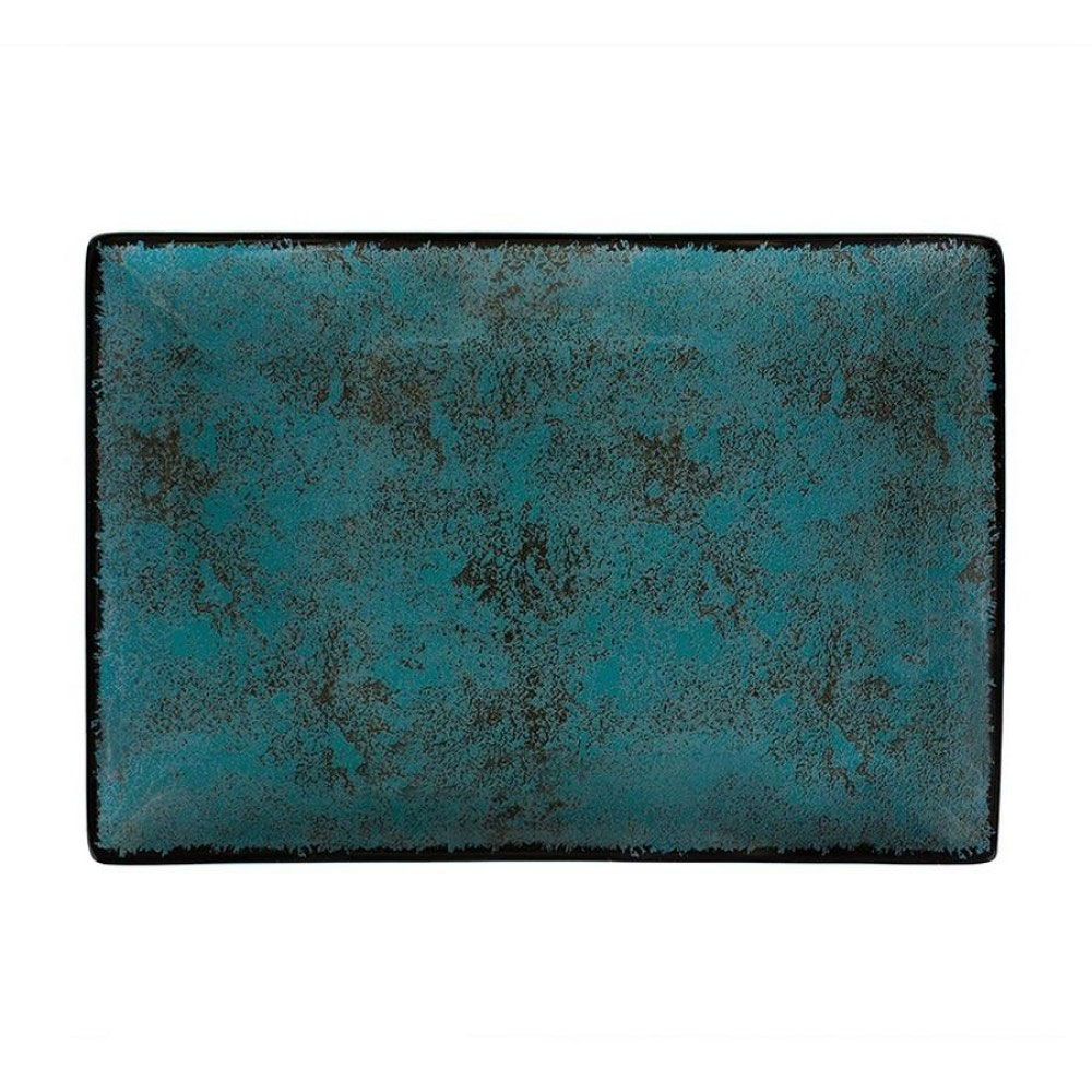 Πιατέλα Σερβιρίσματος Ορθογώνια (31x21) Oriana Ferelli Teal 18274-99