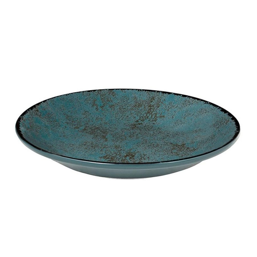 Πιάτο Φαγητού Βαθύ (Φ23) Oriana Ferelli Teal 18274-99