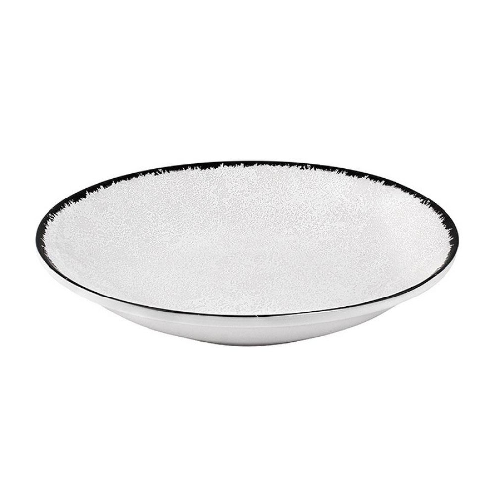 Πιάτο Φαγητού Βαθύ (Φ23) Oriana Ferelli Moon Shade White 18274-63