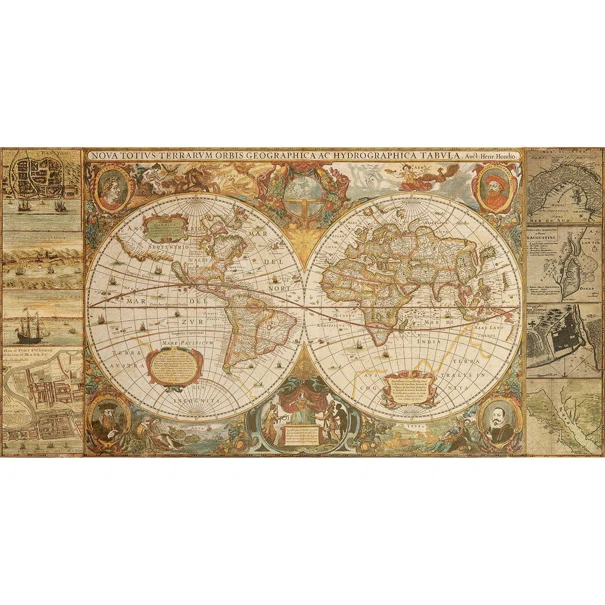 Mouse Pad (78x40) Ango Ancient Map myPad 84111
