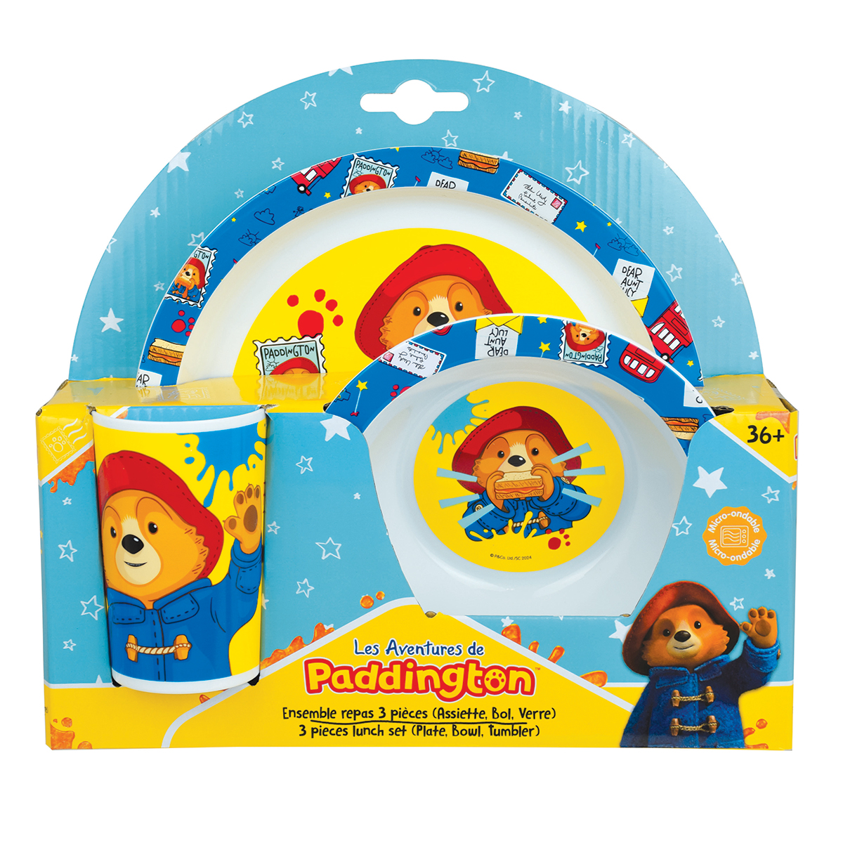 Παιδικό Σετ Φαγητού 3Τμχ Ango Paddington 006195 Παιδικά Είδη & Αξεσουάρ Σερβιρίσματος Εκπαίδευσης Spitishop
