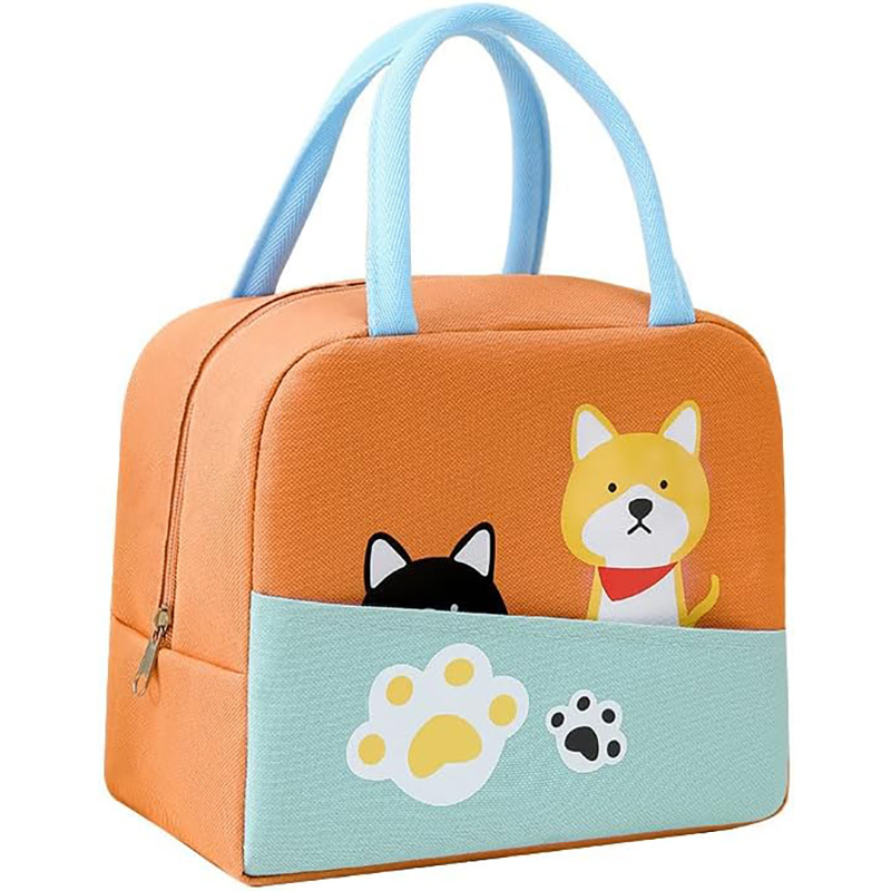Ισοθερμική Τσάντα Φαγητού 7lt Amber 3009-3 Orange Dogs 3D