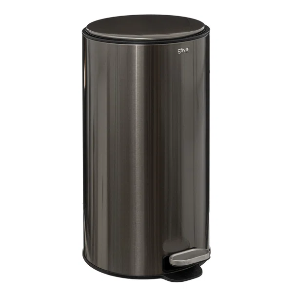 Κάδος Απορριμμάτων (Φ33x62) F-V 30lt Delta Noir 164753G