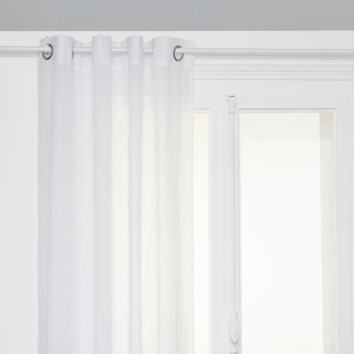 Κουρτίνα (135X240) με Τρουκς A-S Soleya White 201931A οι Επιλογές μας Κρεβατοκάμαρα Spitishop