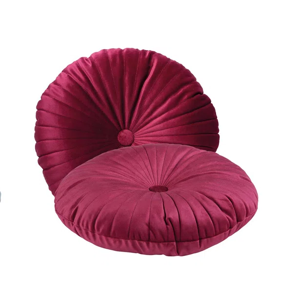 Διακοσμητικό Μαξιλάρι Βελουτέ (Φ38) Das Home Cushions 0268 Bordeaux