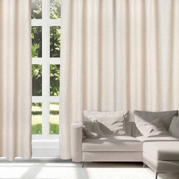 Κουρτίνα (140x270) Με Τρουκς Das Home 2250 Beige