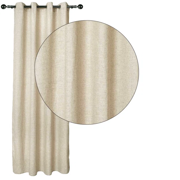Κουρτίνα (140x270) Με Τρουκς Das Home 2250 Beige