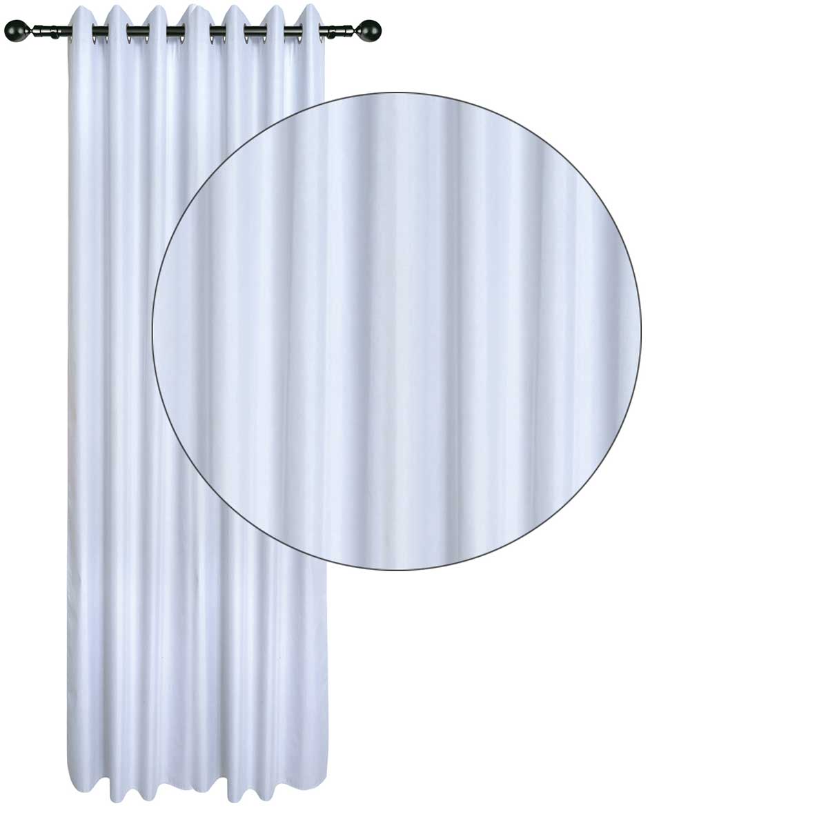 Κουρτίνα Συσκότισης (140x270) Με Τρουκς Das Home 2255 Grey