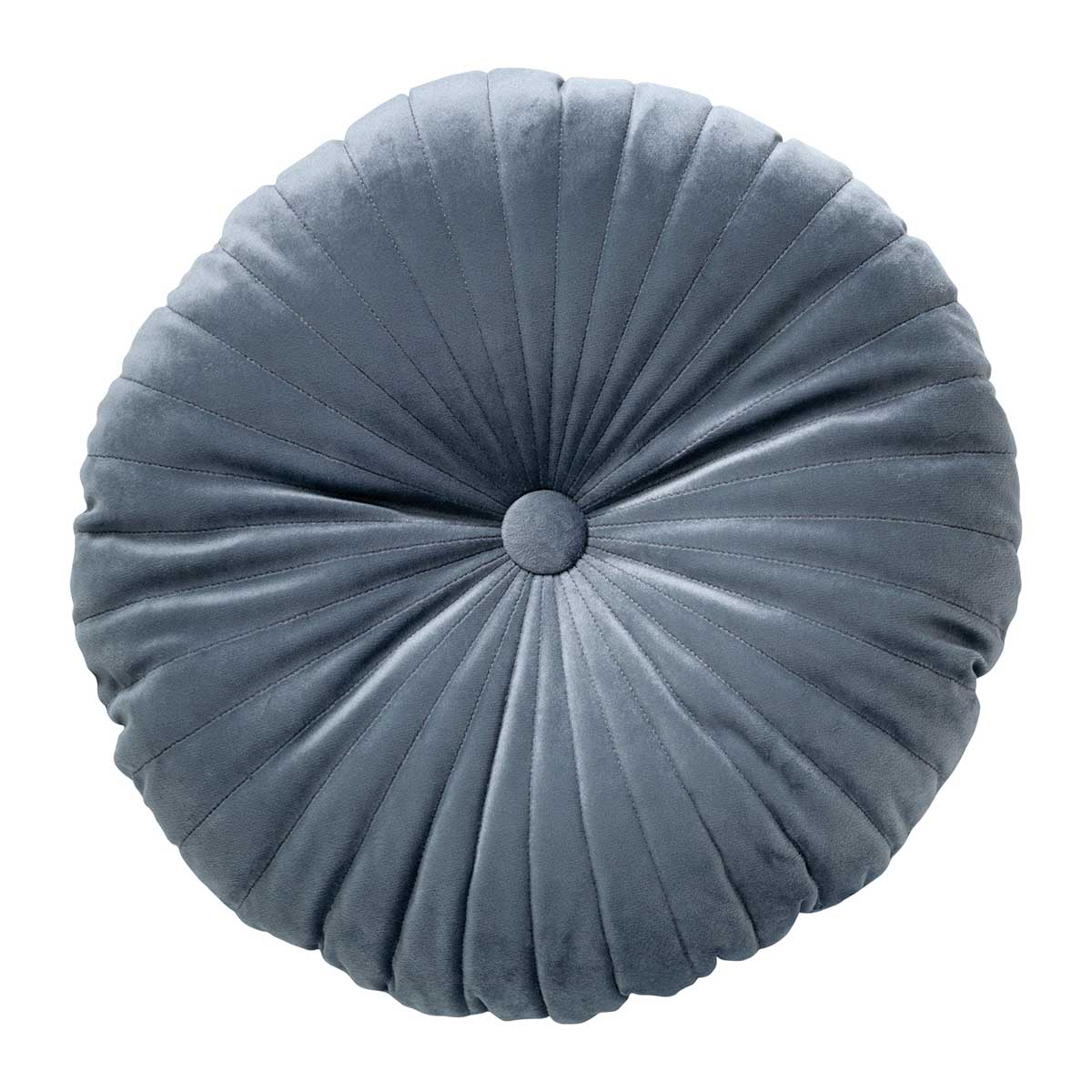 Διακοσμητικό Μαξιλάρι Βελουτέ (Φ38) Das Home Cushions 0270 D.Grey