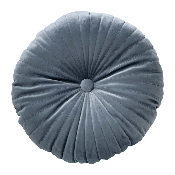 Διακοσμητικό Μαξιλάρι Βελουτέ (Φ38) Das Home Cushions 0270 D.Grey