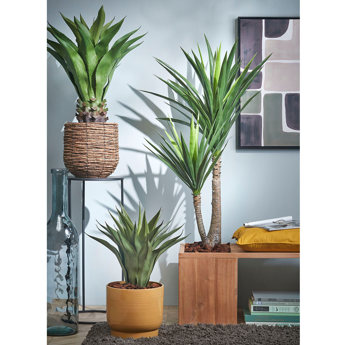 Τεχνητό Φυτό Σε Γλάστρα 60εκ. Edelman Agave 1026435