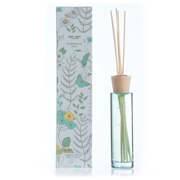 Αρωματικό Χώρου 200ml Με Στικς Nef-Nef Homeware Mediterranean Scent