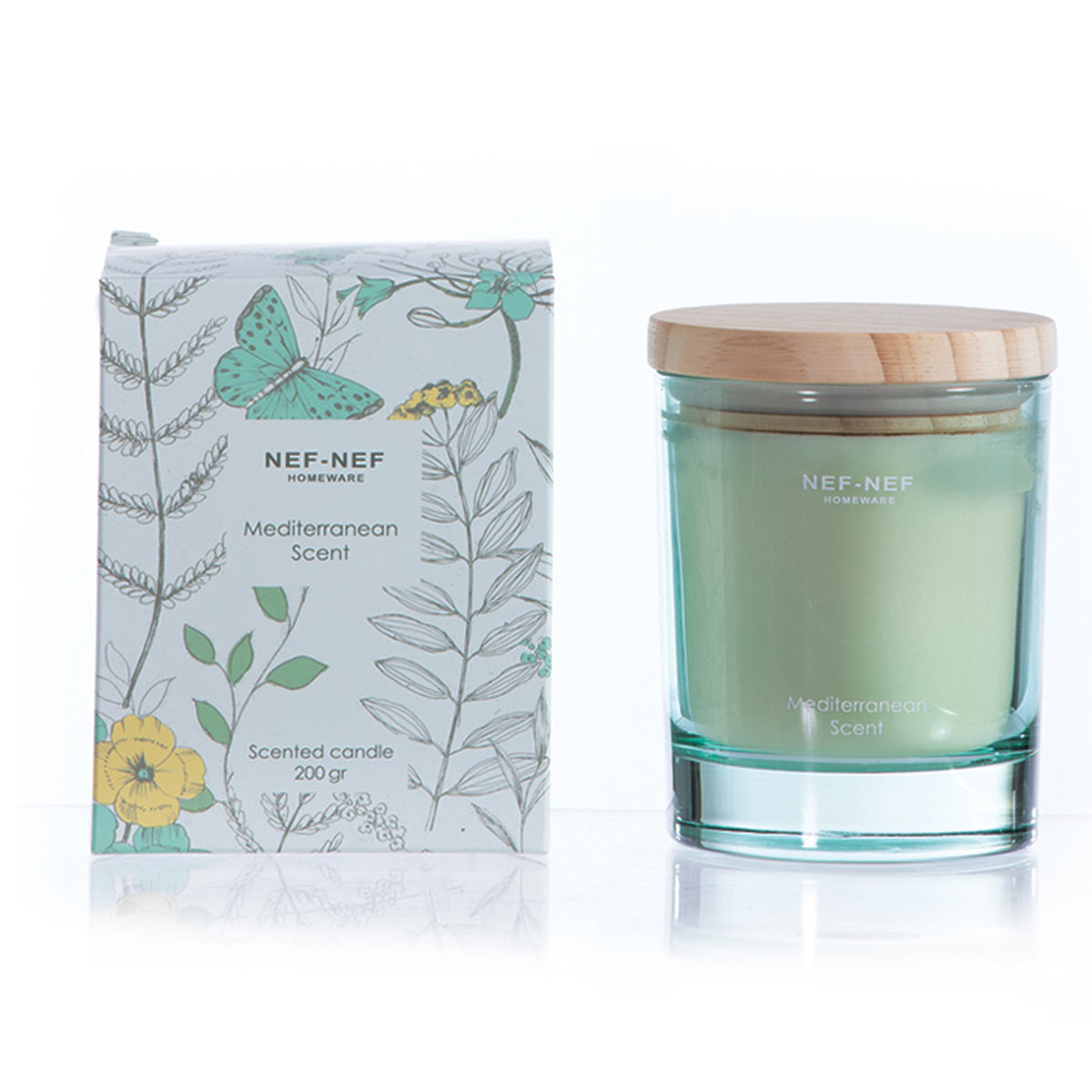 Κερί Αρωματικό 200Gr Nef-Nef Homeware Mediterranean Scent Διακόσμηση Αρωματικά Χώρου - Diffuser Κεριά Spitishop