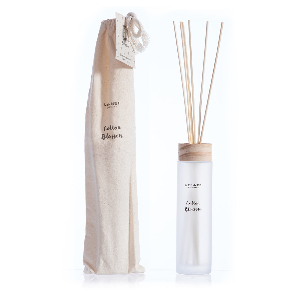 Αρωματικό Χώρου 200ml Με Στικς Nef-Nef Homeware Cotton Blossom