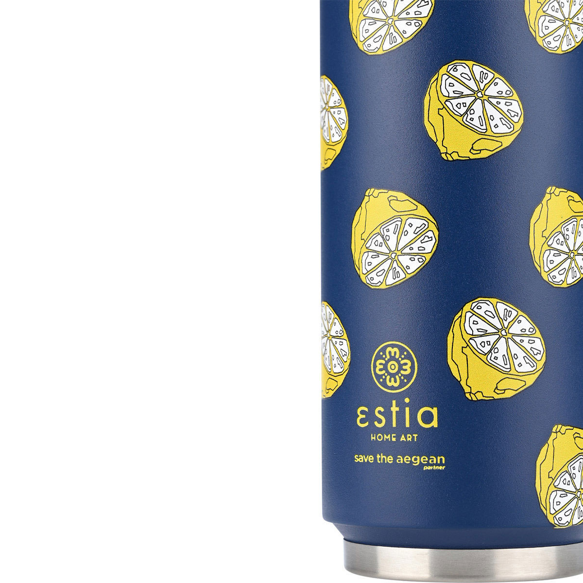 Ποτήρι Θερμός 500Ml Estia Save The Aegean Citrus Infusion 01-22693 Οργάνωση & Αποθήκευση Ποτήρια Spitishop