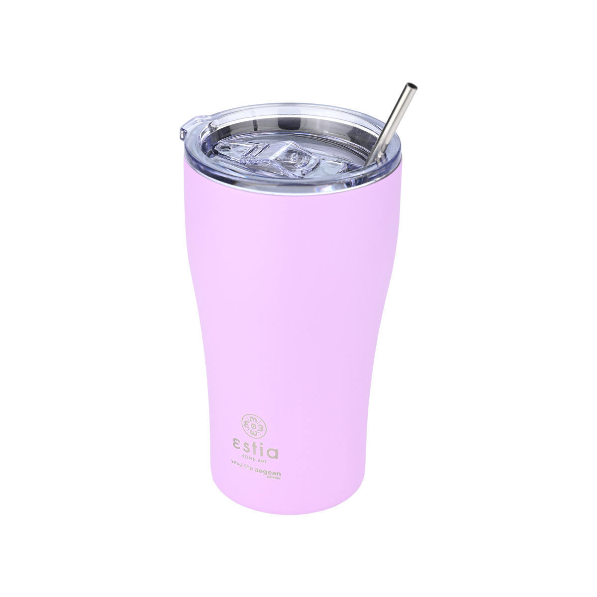 Ποτήρι Θερμός 500ml Estia Save The Aegean Lavender Purple 01-23195