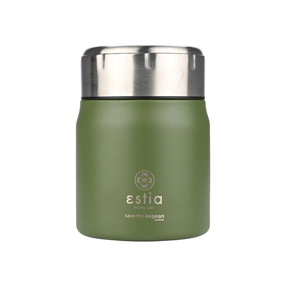 Θερμός Φαγητού 500ml & Κουτάλι Estia Save The Aegean Forest Spirit 01-21672