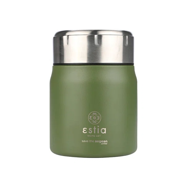 Θερμός Φαγητού 500ml & Κουτάλι Estia Save The Aegean Forest Spirit 01-21672