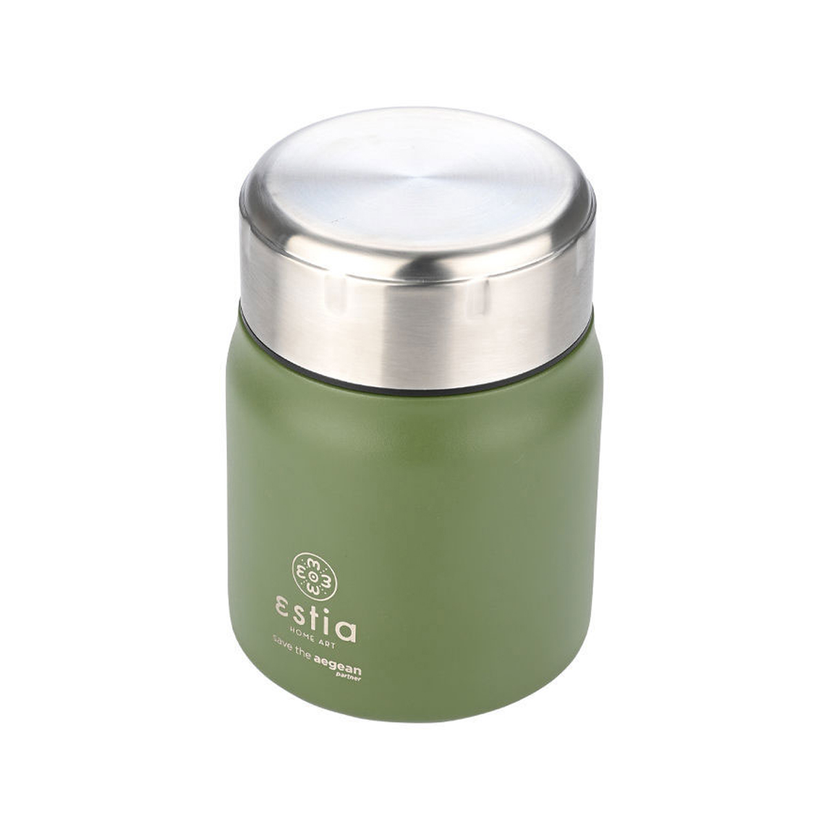 Θερμός Φαγητού 500ml & Κουτάλι Estia Save The Aegean Forest Spirit 01-21672