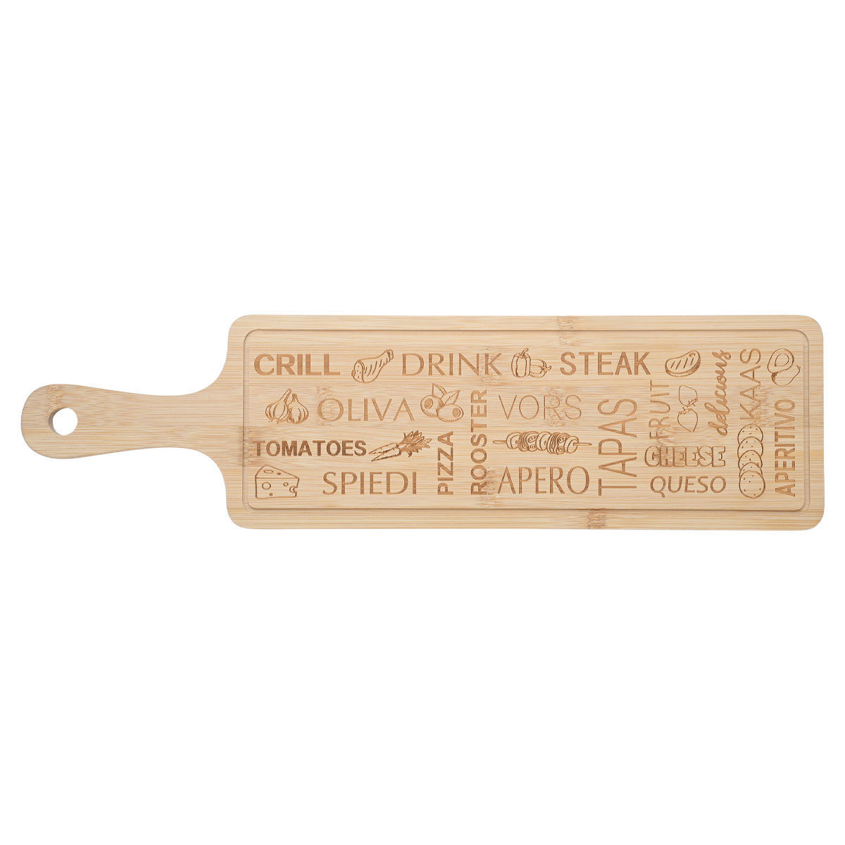 Πλατώ Σερβιρίσματος (44x12x1) Estia Laser Design 07-24185