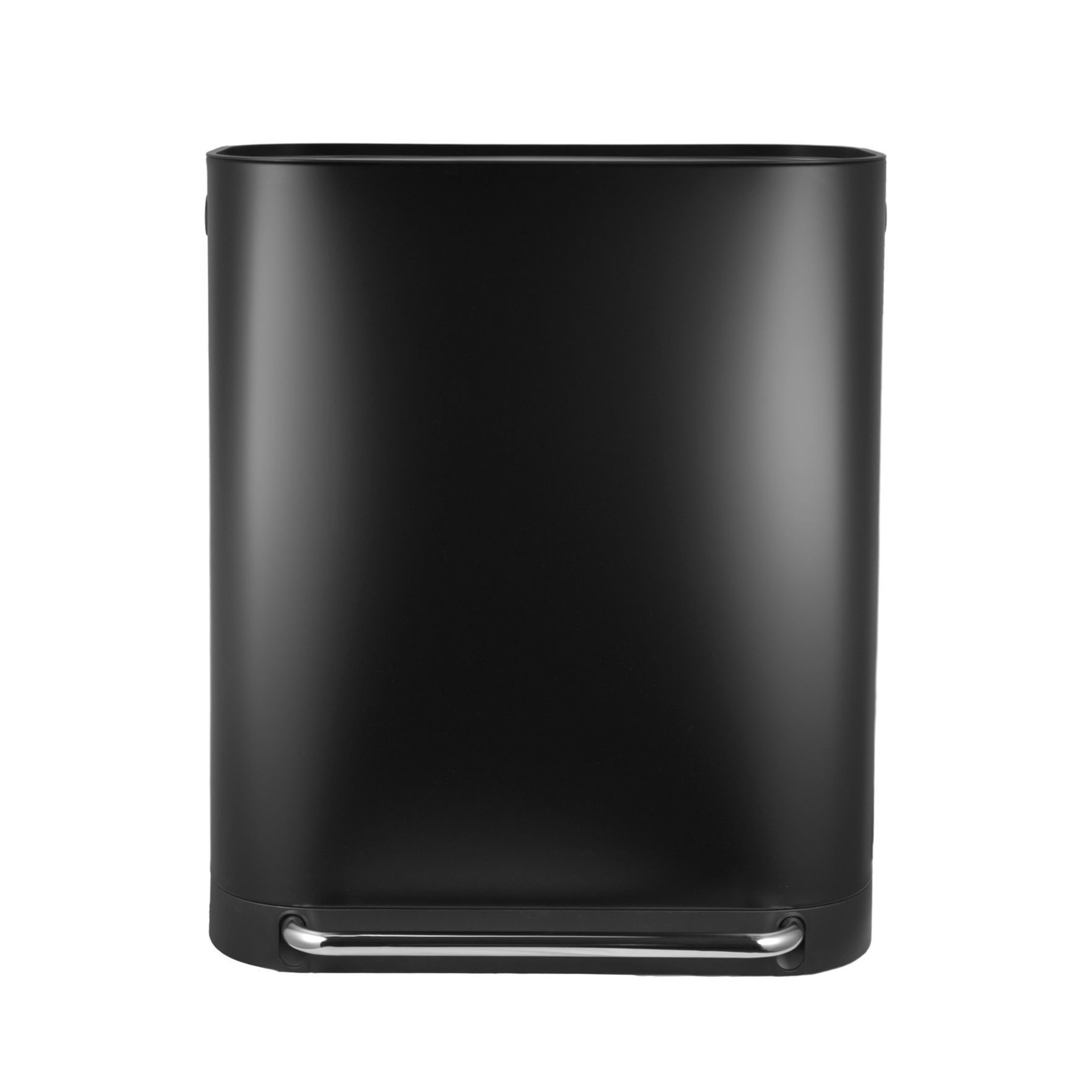 Κάδος Απορριμμάτων Διπλός (57.5x37.3x68.2) Estia 60lt Soft Close Μαύρο 01-20897