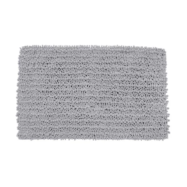 Πατάκι Μπάνιου (50x80) Estia Chenille Premium Γκρι Ανοιχτό 02-20743