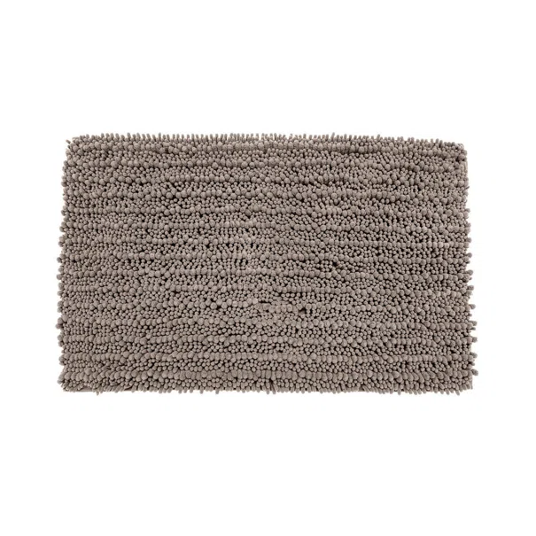 Πατάκι Μπάνιου (50x80) Estia Chenille Premium Καφέ 02-20767