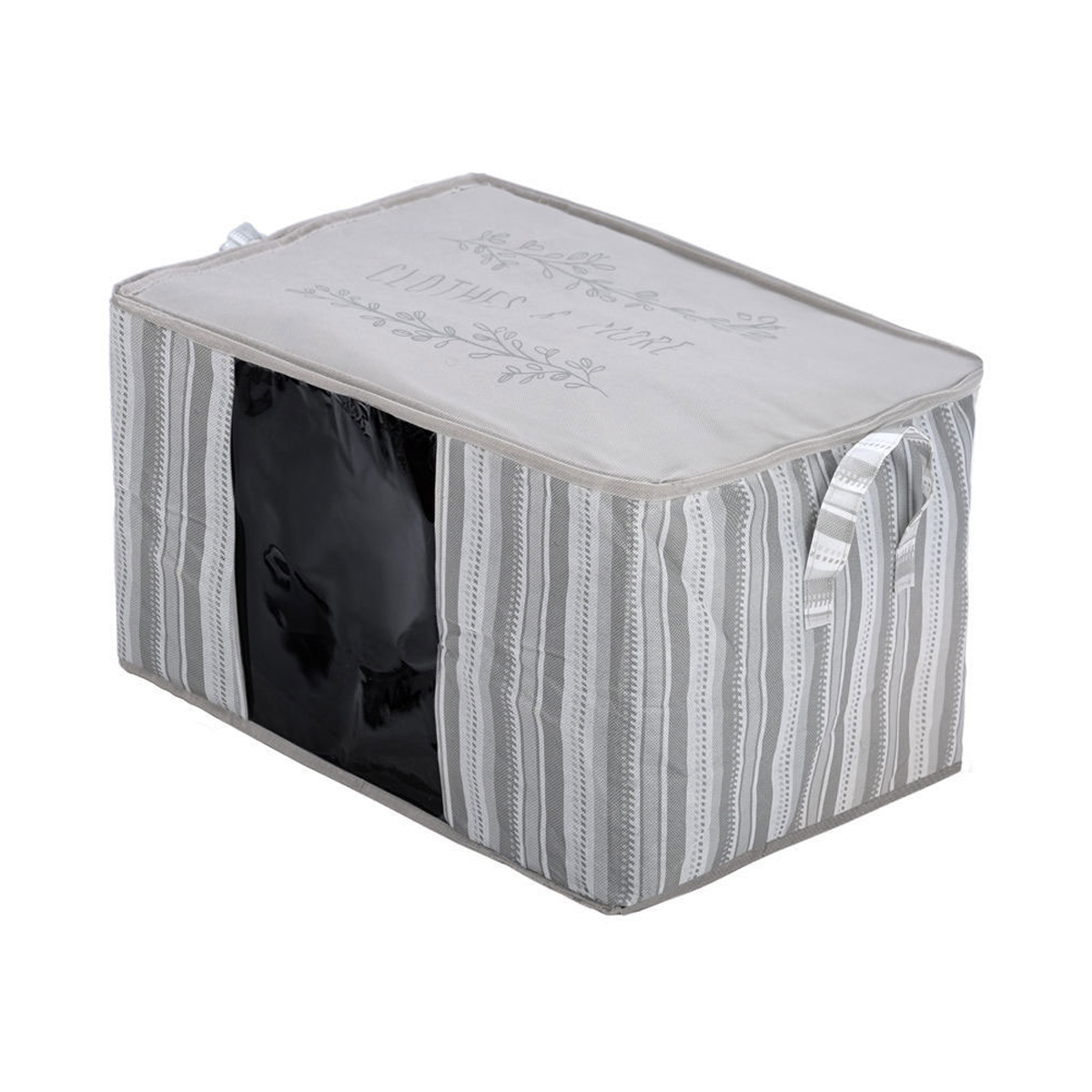 Θήκη Αποθήκευσης Ρούχων (60x45x35) Homely Ivory 03-23980