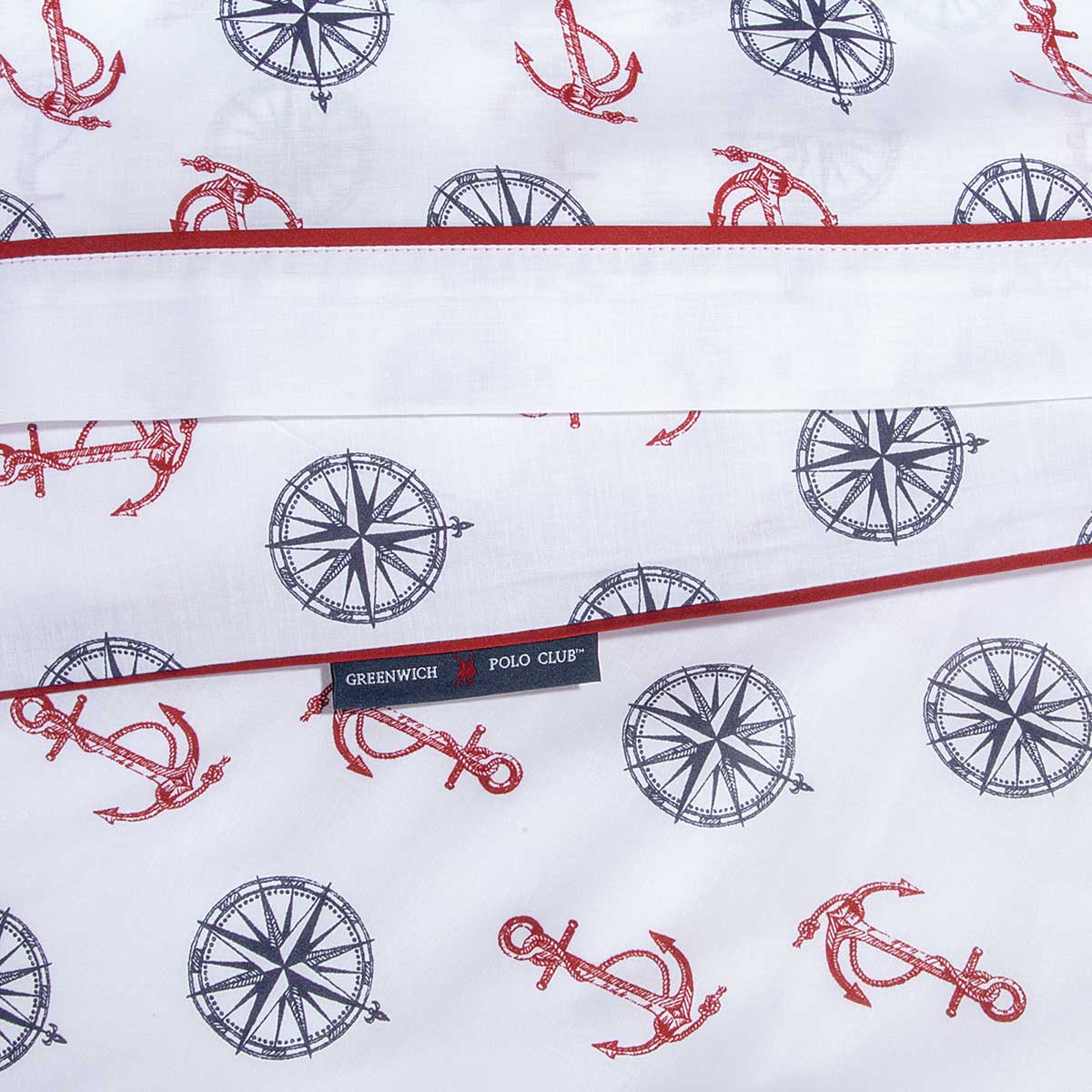Σεντόνια Υπέρδιπλα (Σετ) Greenwich Polo Club Essential 2182 Λευκά Είδη Κρεβατοκάμαρας Σετ Spitishop