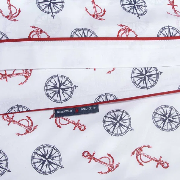 Σεντόνια Υπέρδιπλα (Σετ) Greenwich Polo Club Essential 2182