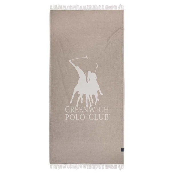 Παρεό (85x170) Greenwich Polo Club Beach 3904 Σπαγγί